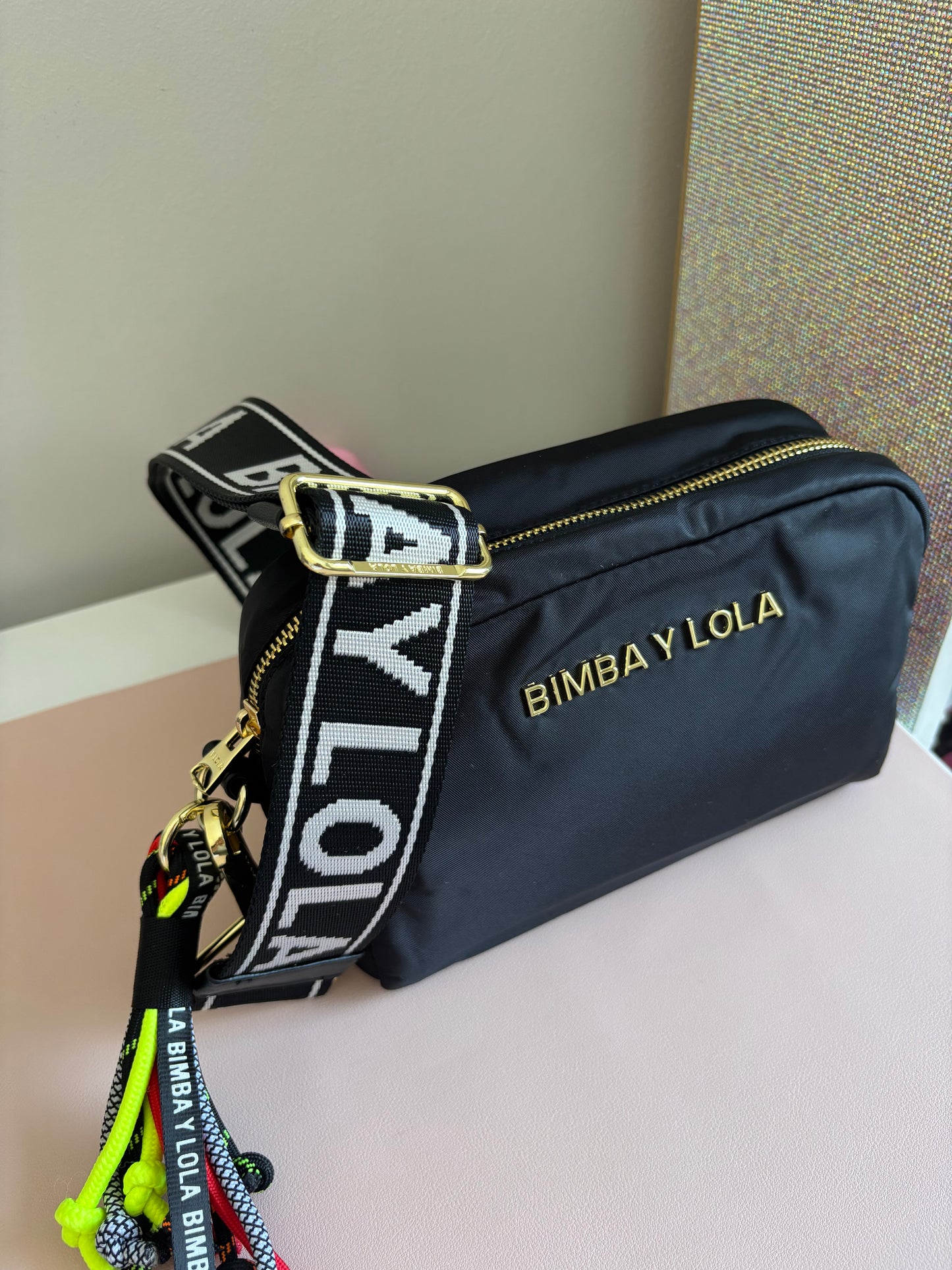 Bandolera small ByL straps negro