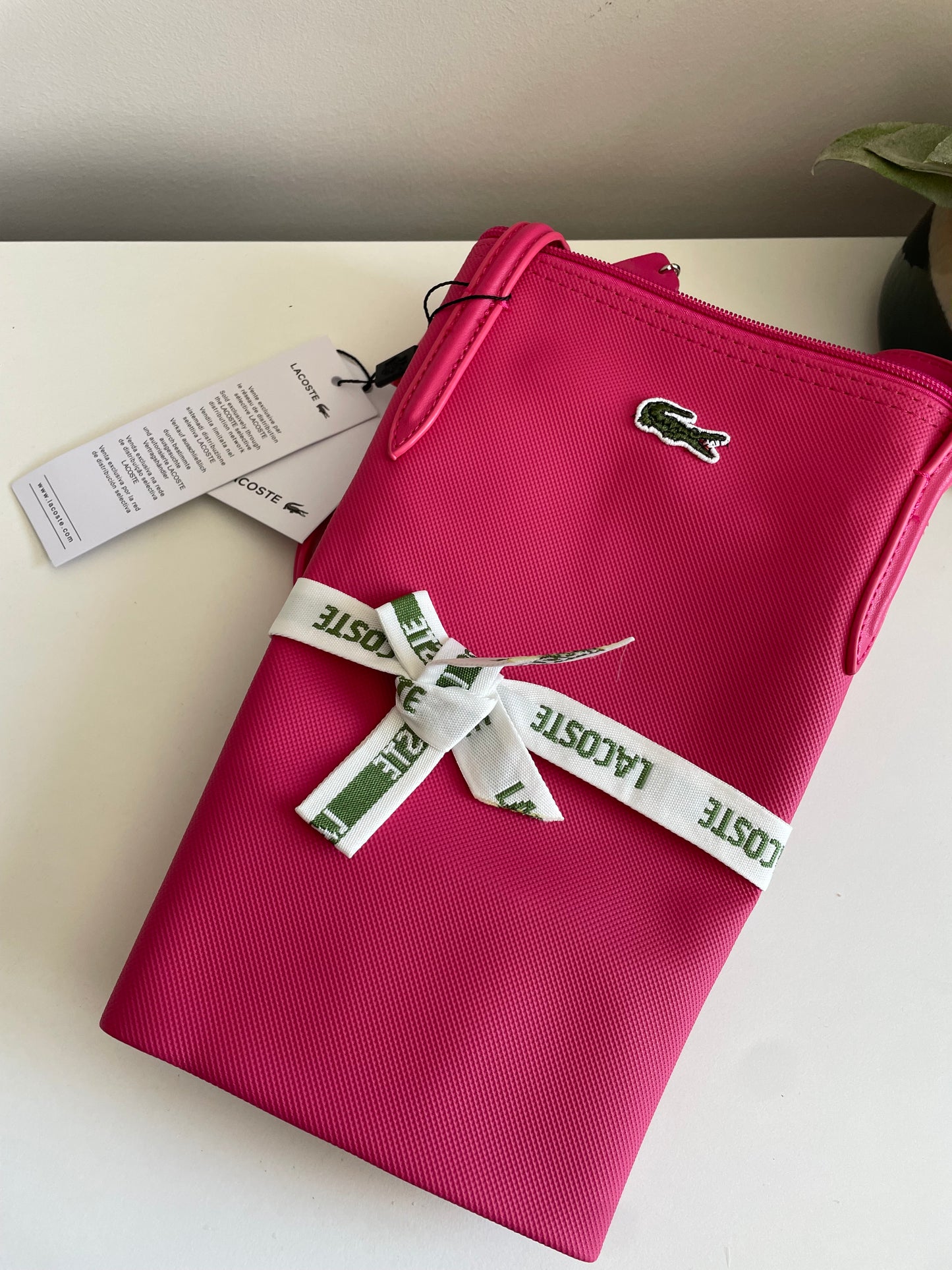 Tote 🐊 fuscia