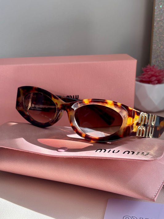Gafas miu leopardo