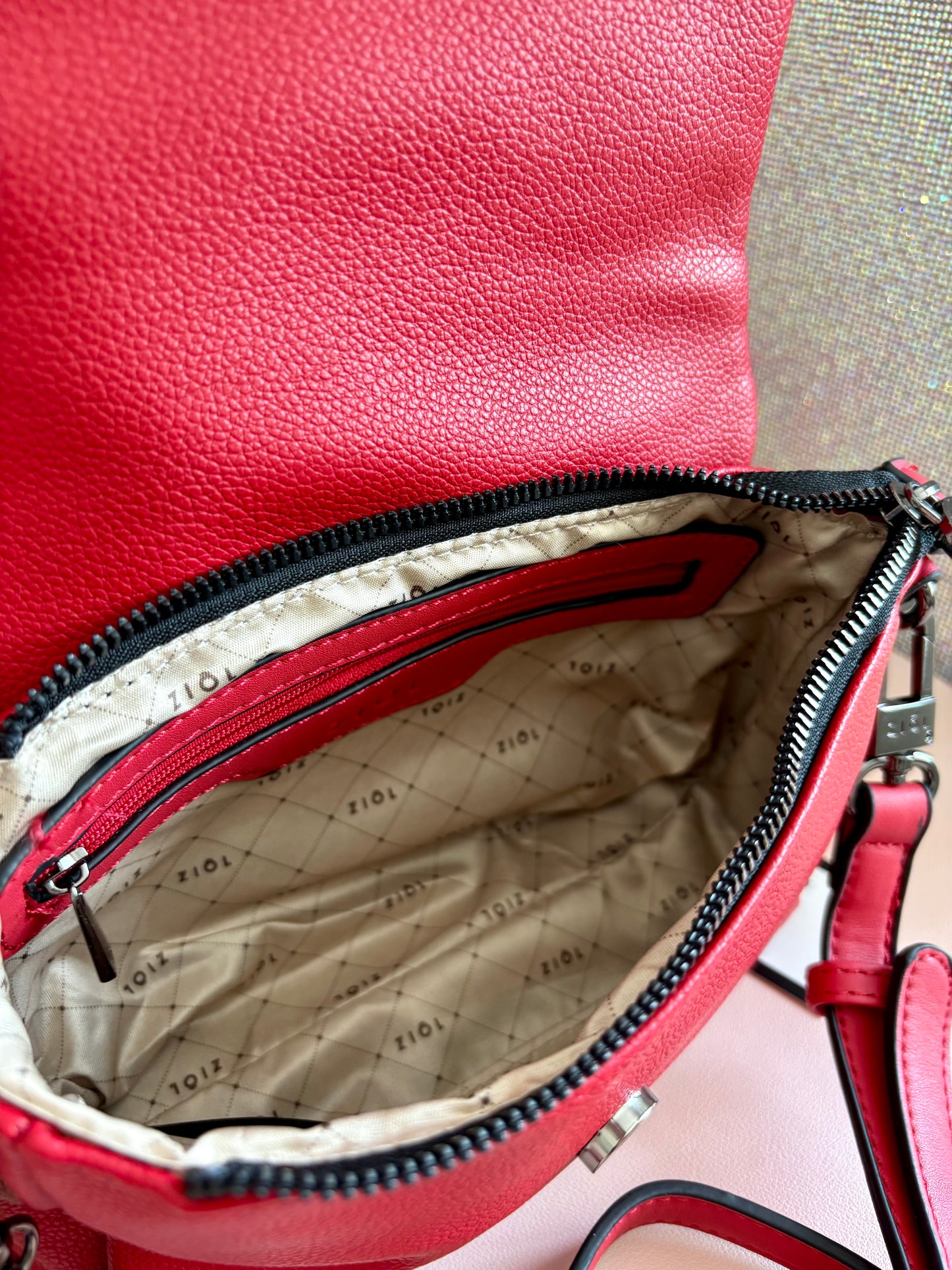 BANDOLERA NYDIA ROJO