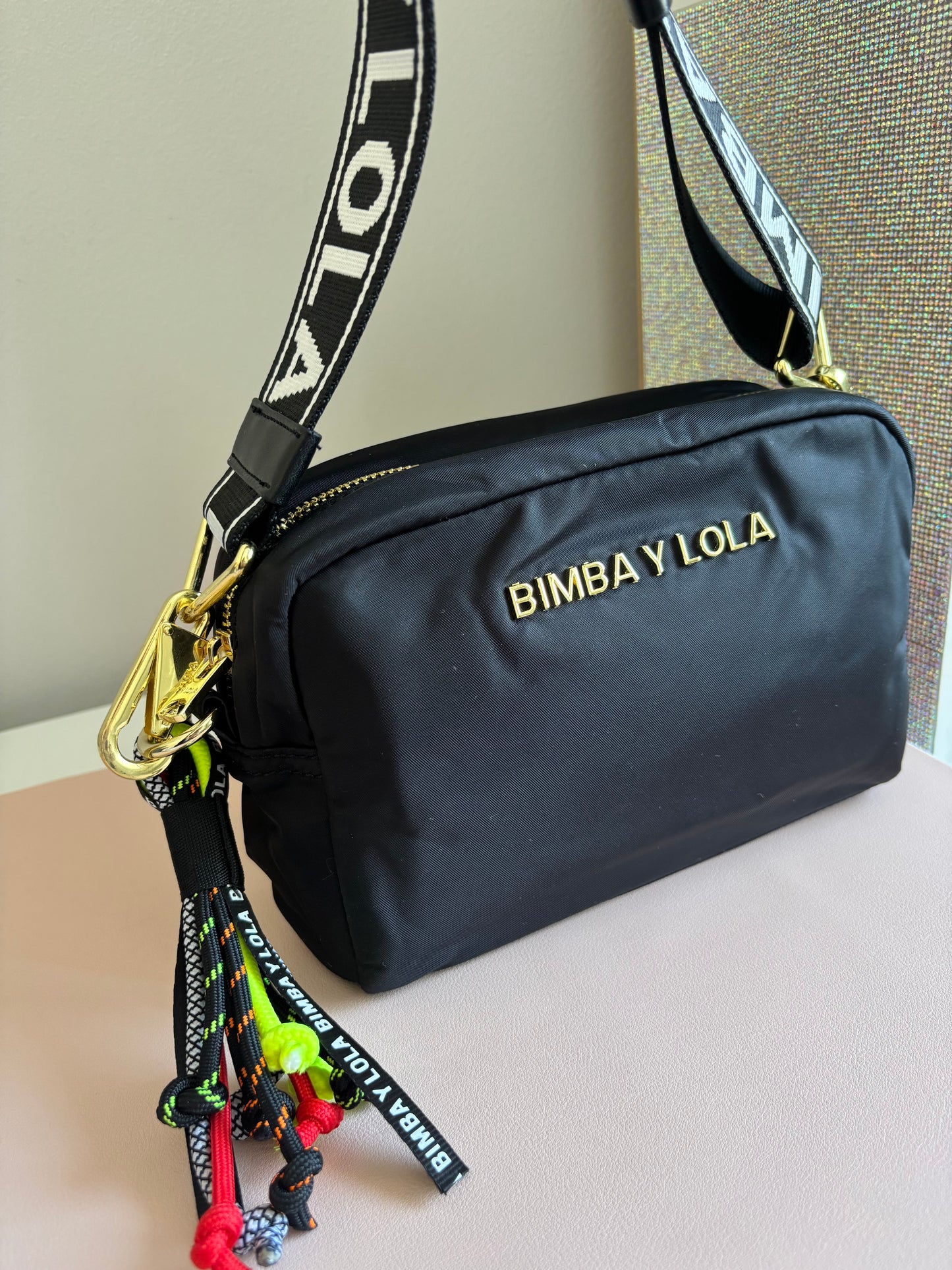 Bandolera small ByL straps negro