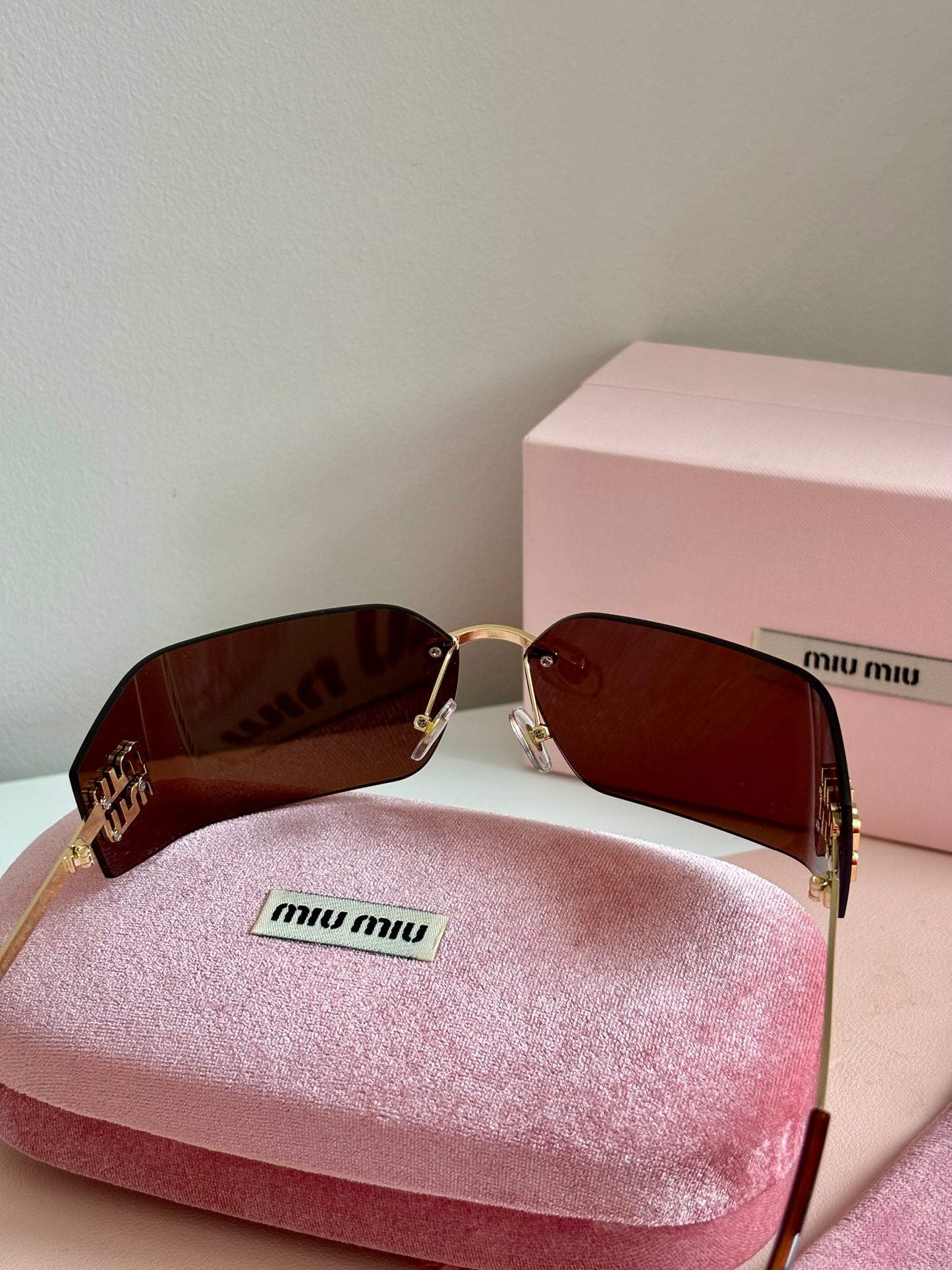 Gafas café miu ✨