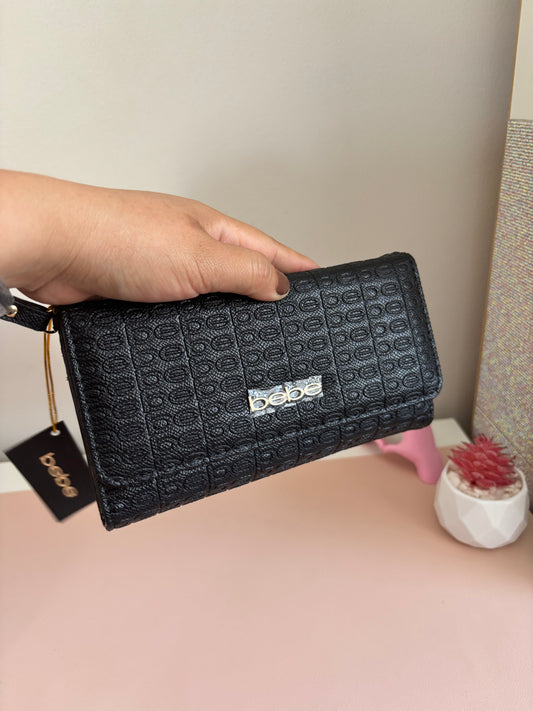 Billetera marca BEBÉ color negro