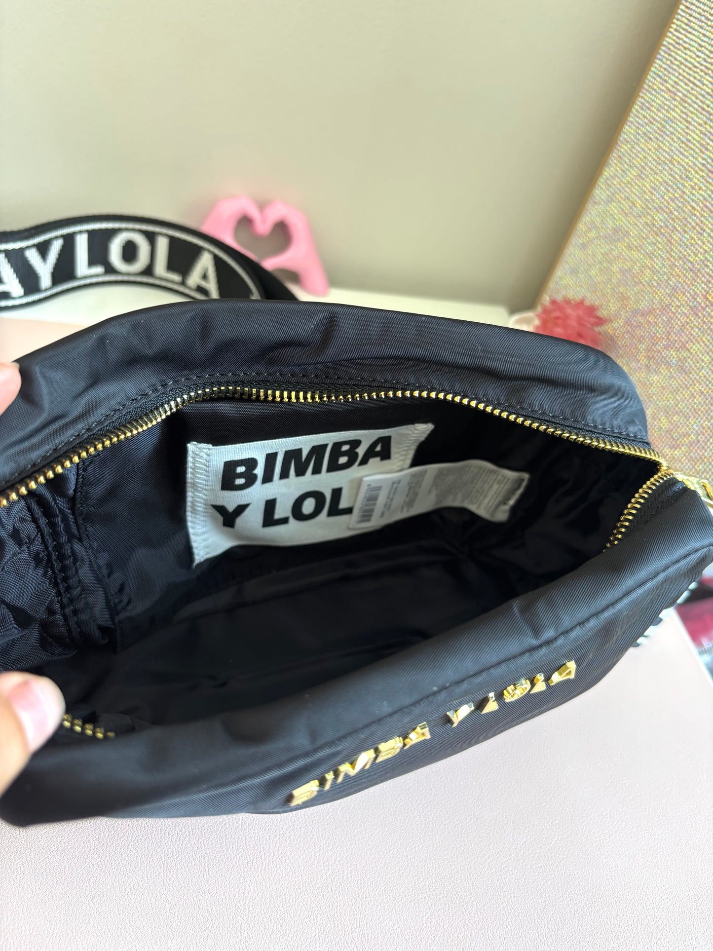 Bandolera small ByL straps negro