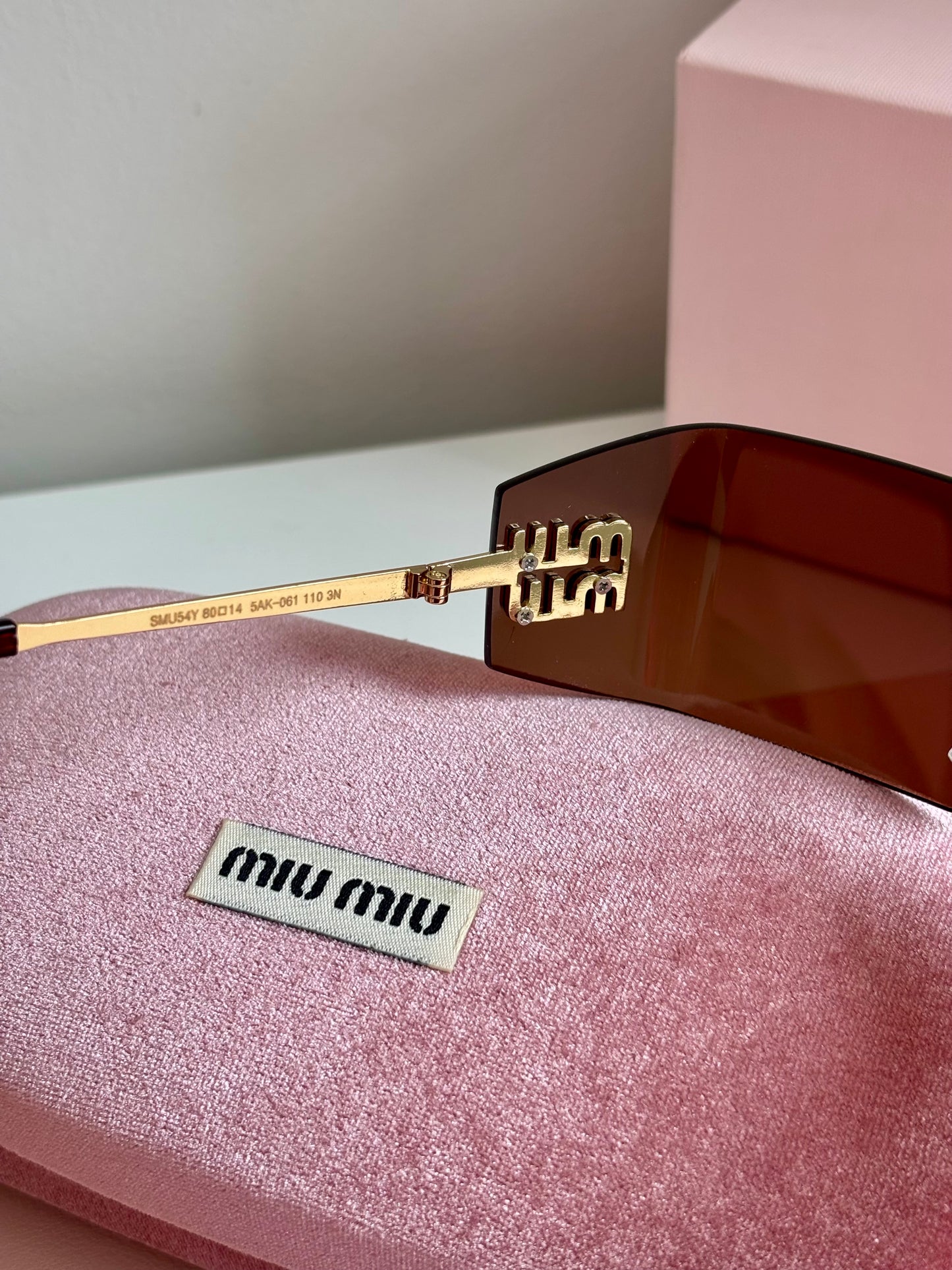 Gafas café miu ✨