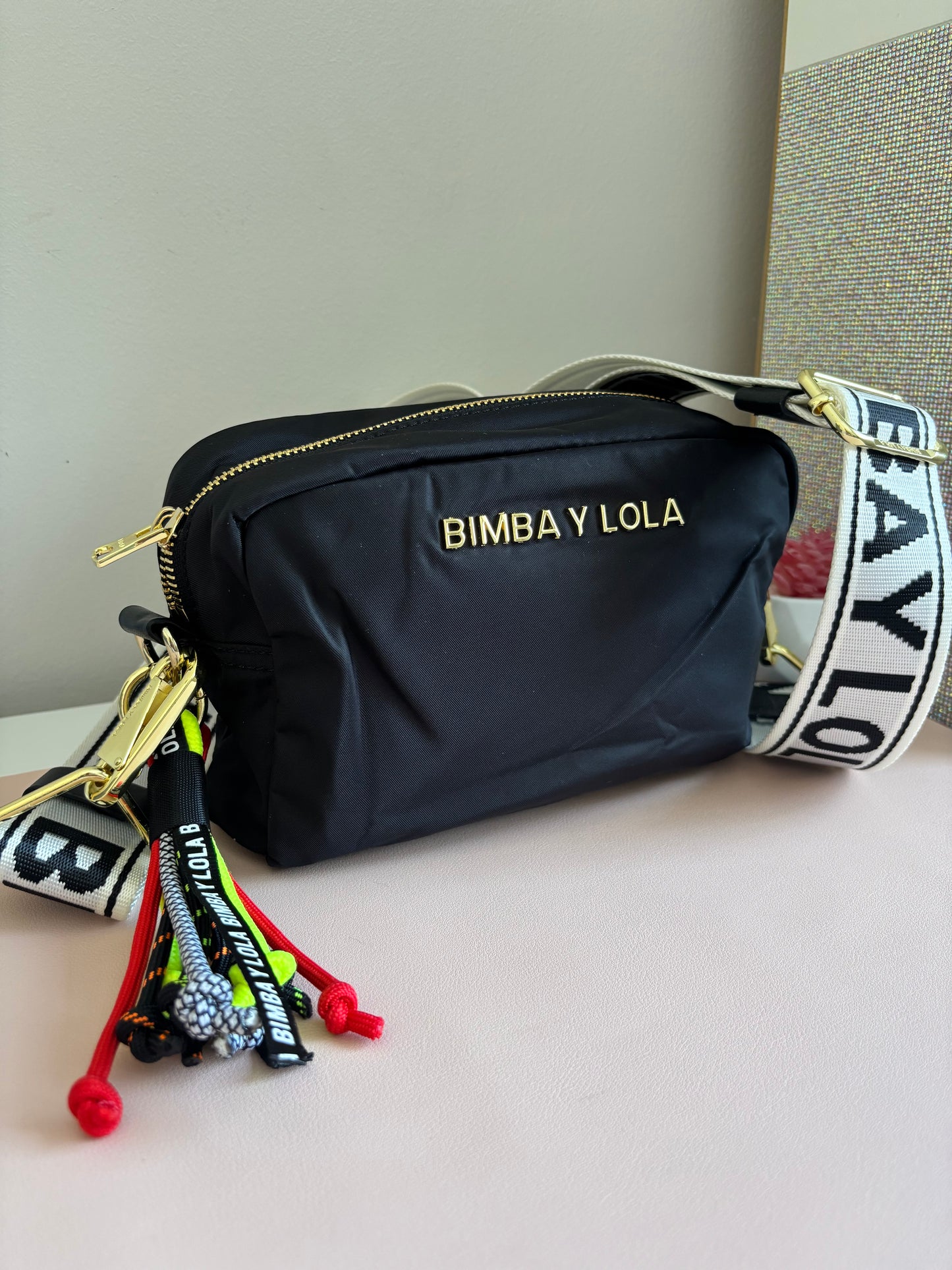 Bandolera small ByL straps blanco