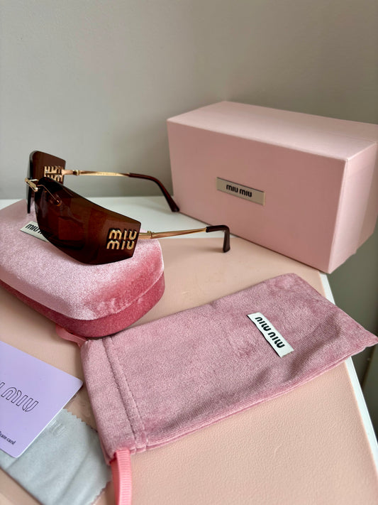 Gafas café miu ✨