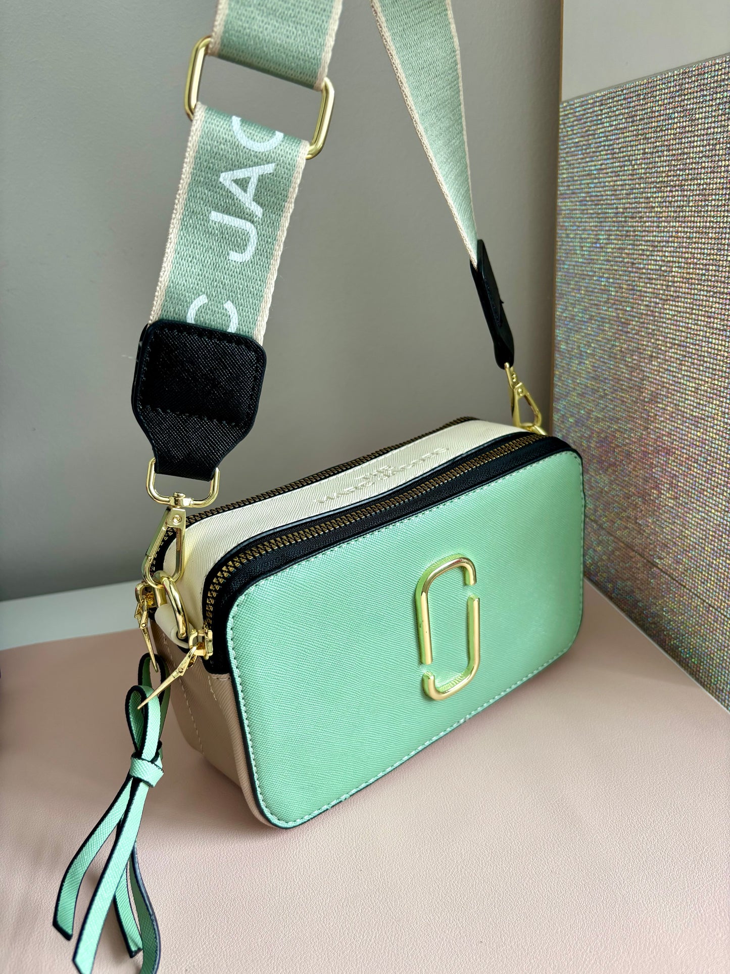 Bandolera MK verde