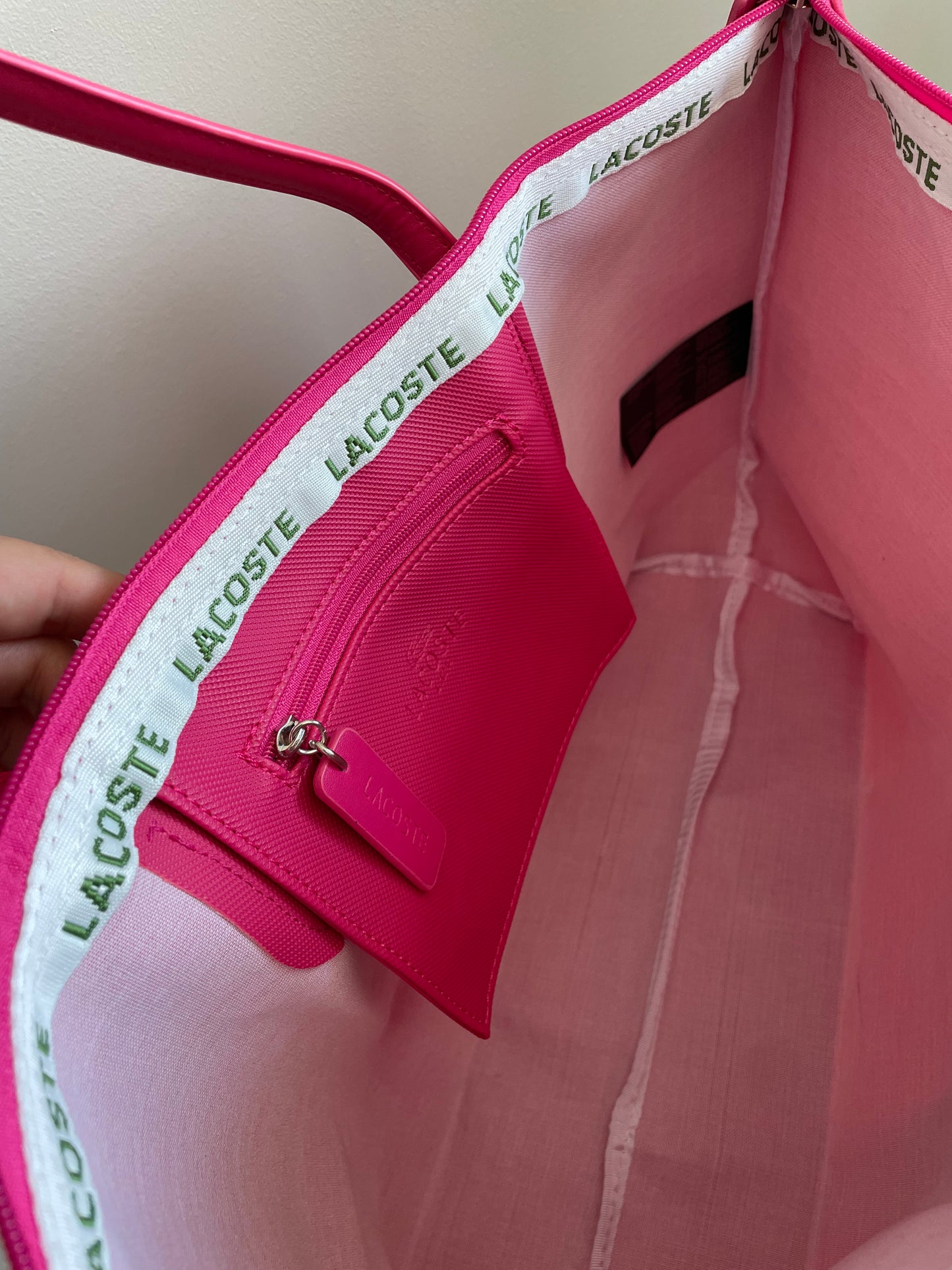 Tote 🐊 fuscia