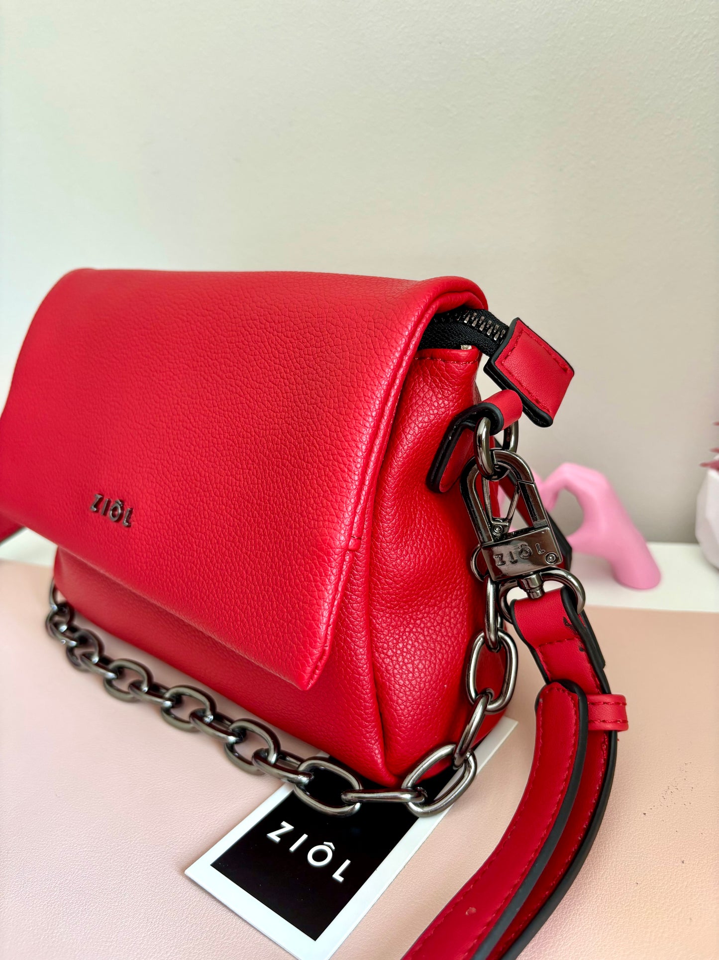 BANDOLERA NYDIA ROJO