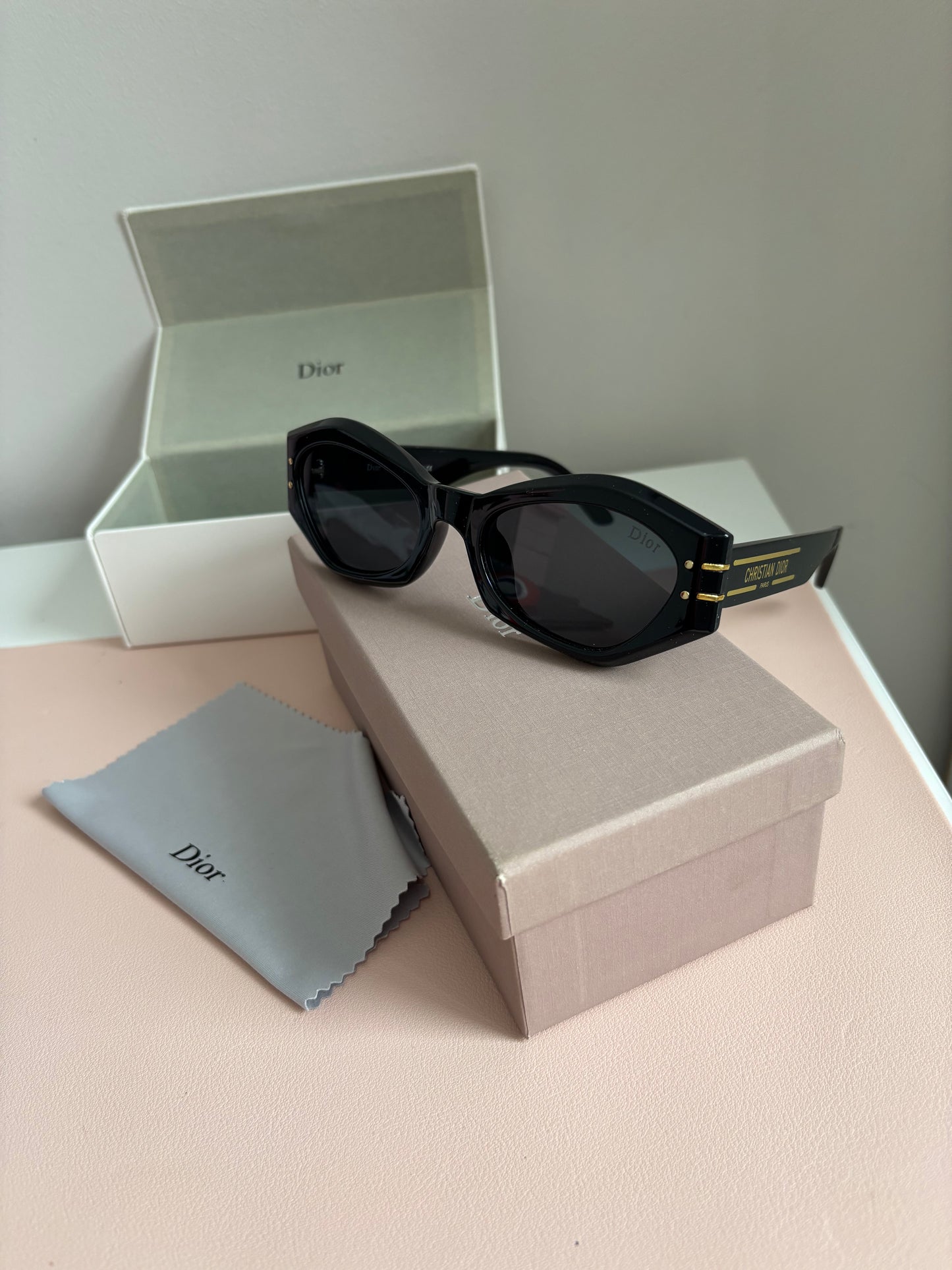 Gafas negras Dior
