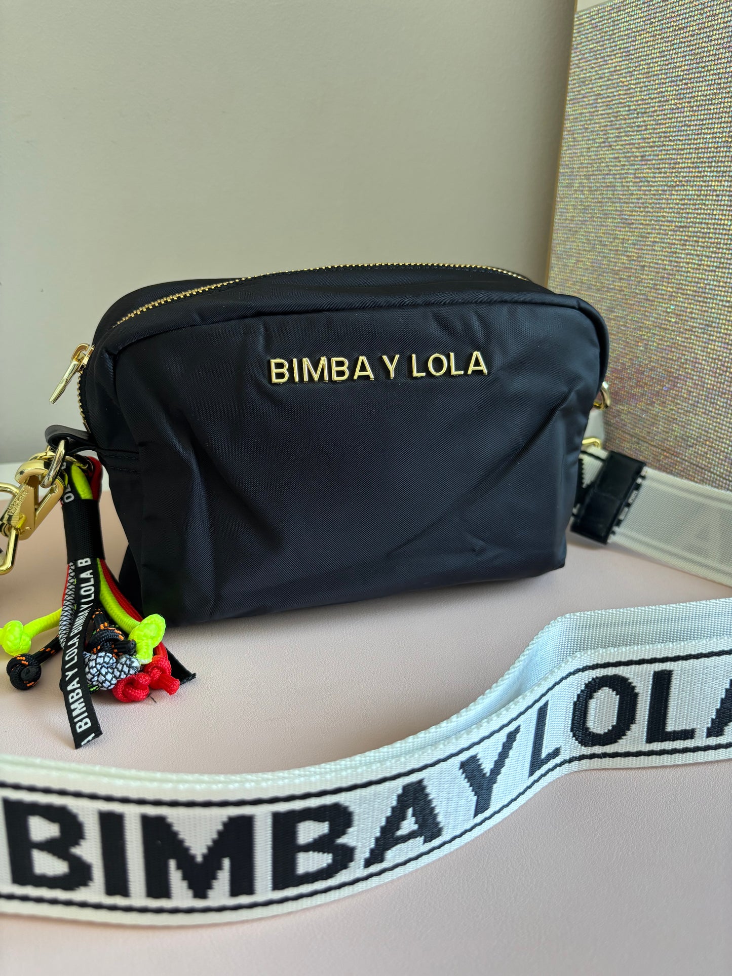 Bandolera small ByL straps blanco