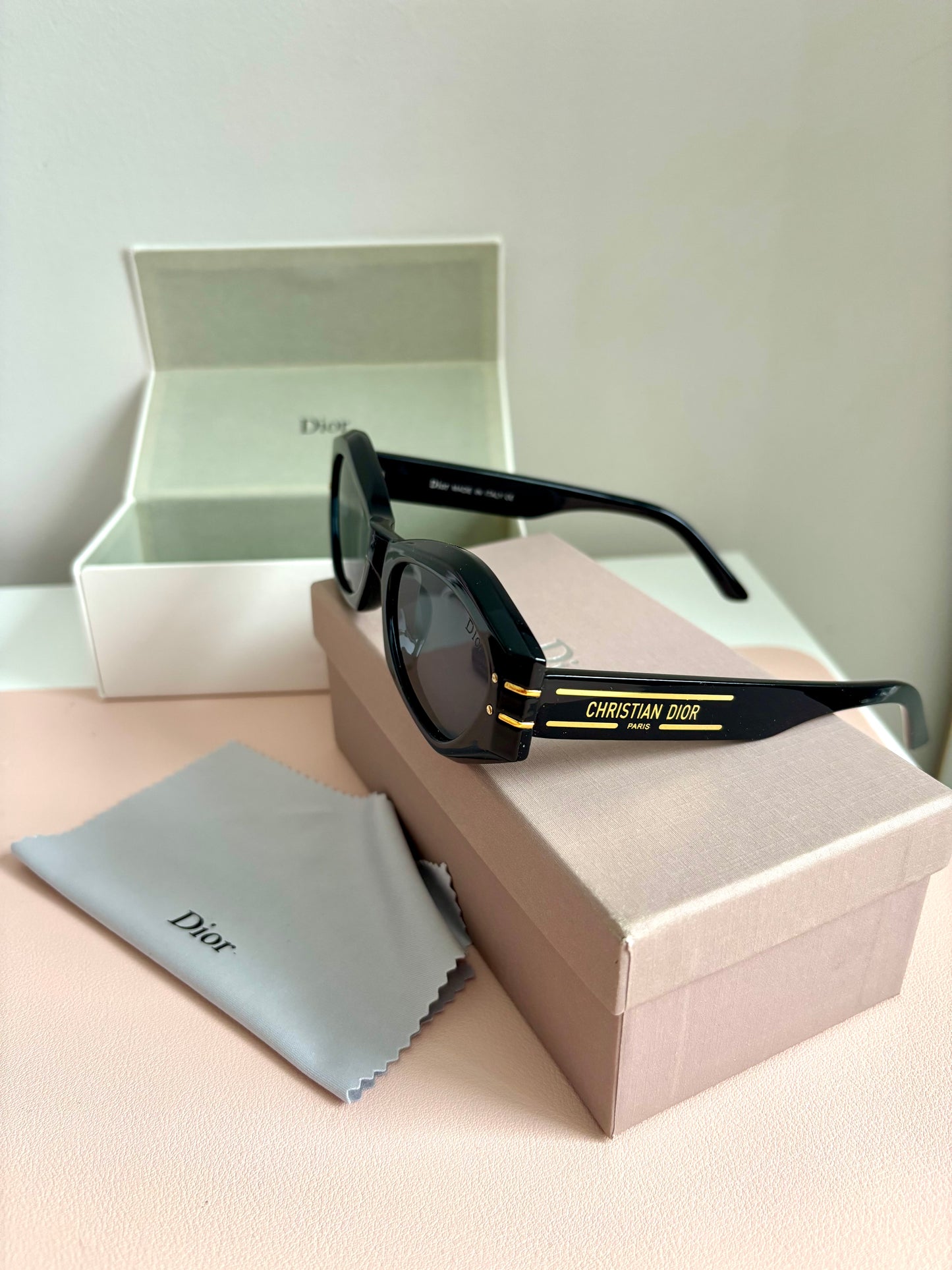 Gafas negras Dior