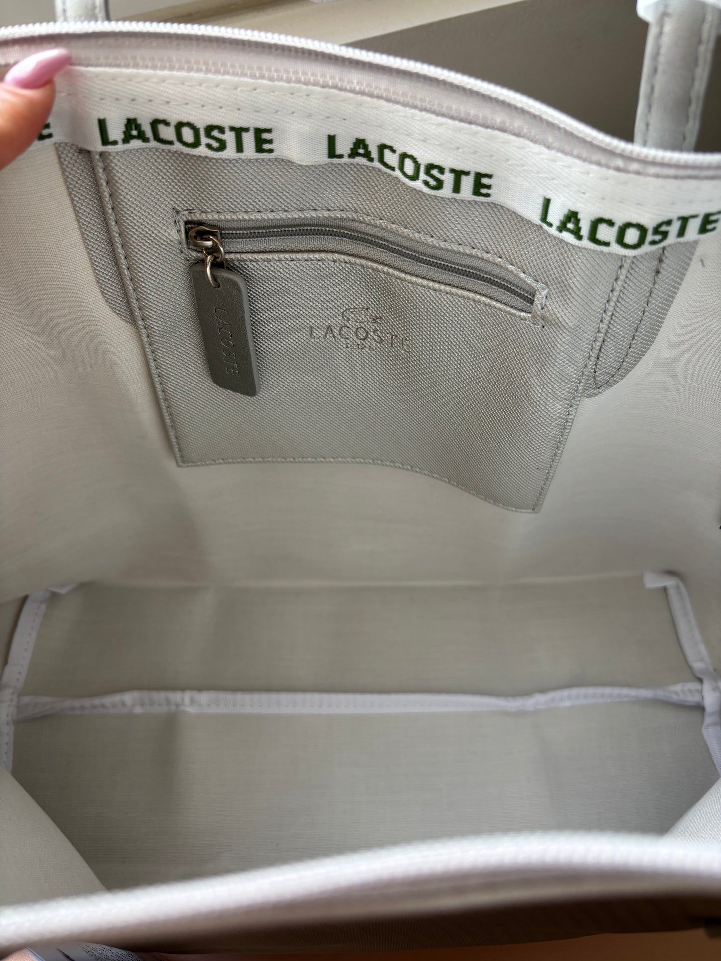 Tote 🐊 plateado