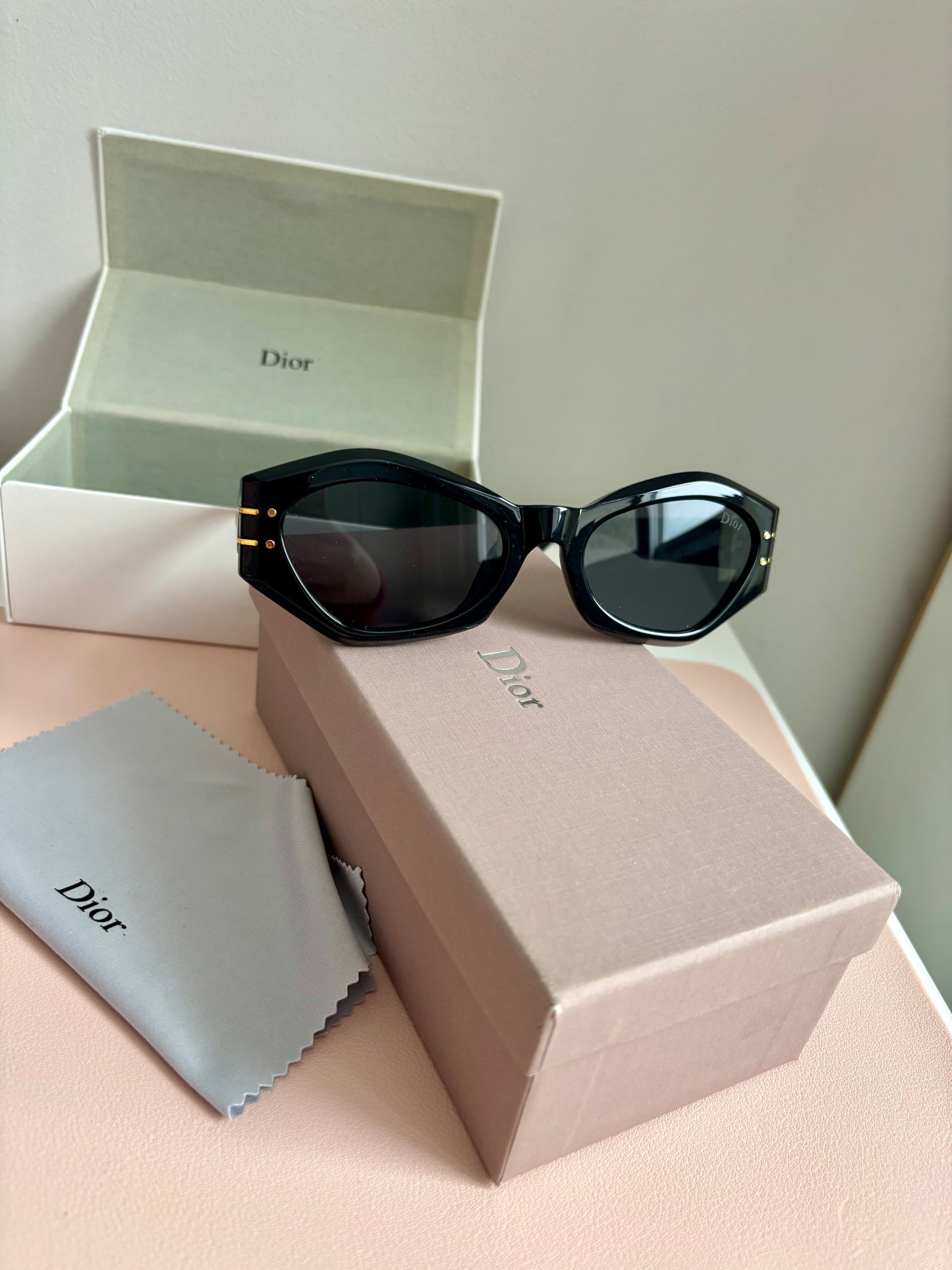 Gafas negras Dior