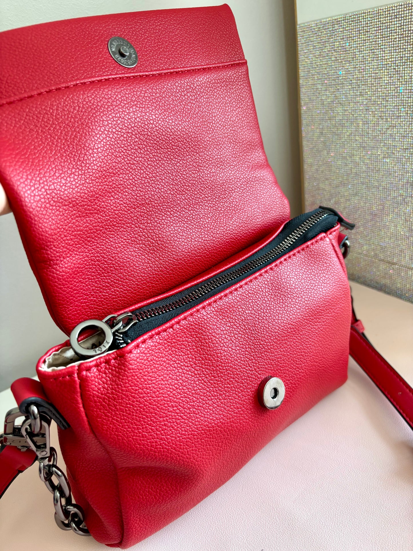 BANDOLERA NYDIA ROJO