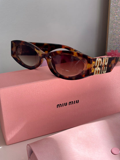 Gafas miu leopardo