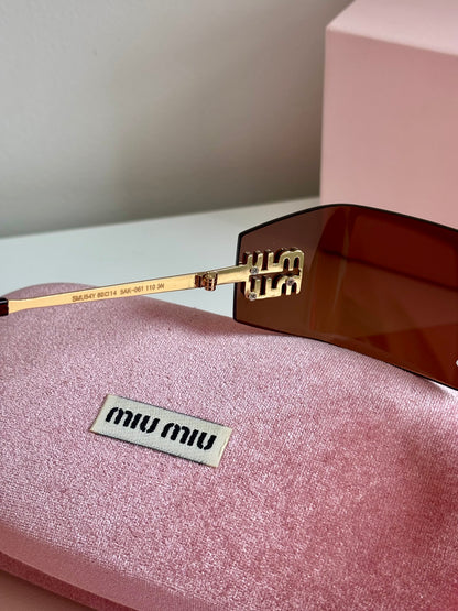 Gafas café miu ✨