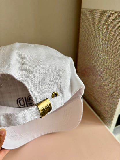 Gorra  blanca unisex